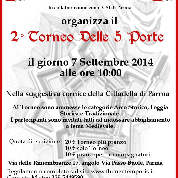 2° Torneo delle 5 Porte di Parma